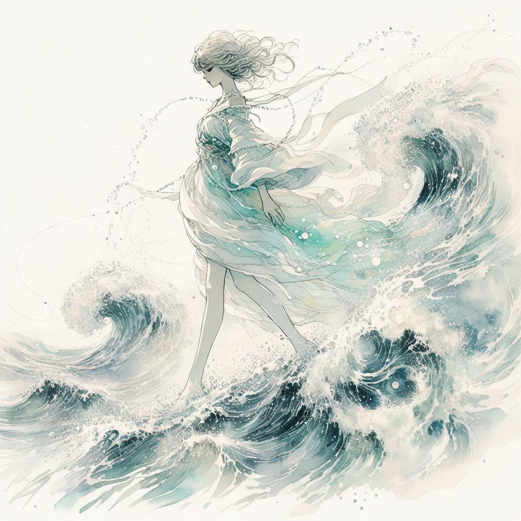 波間の女神と海の秘密